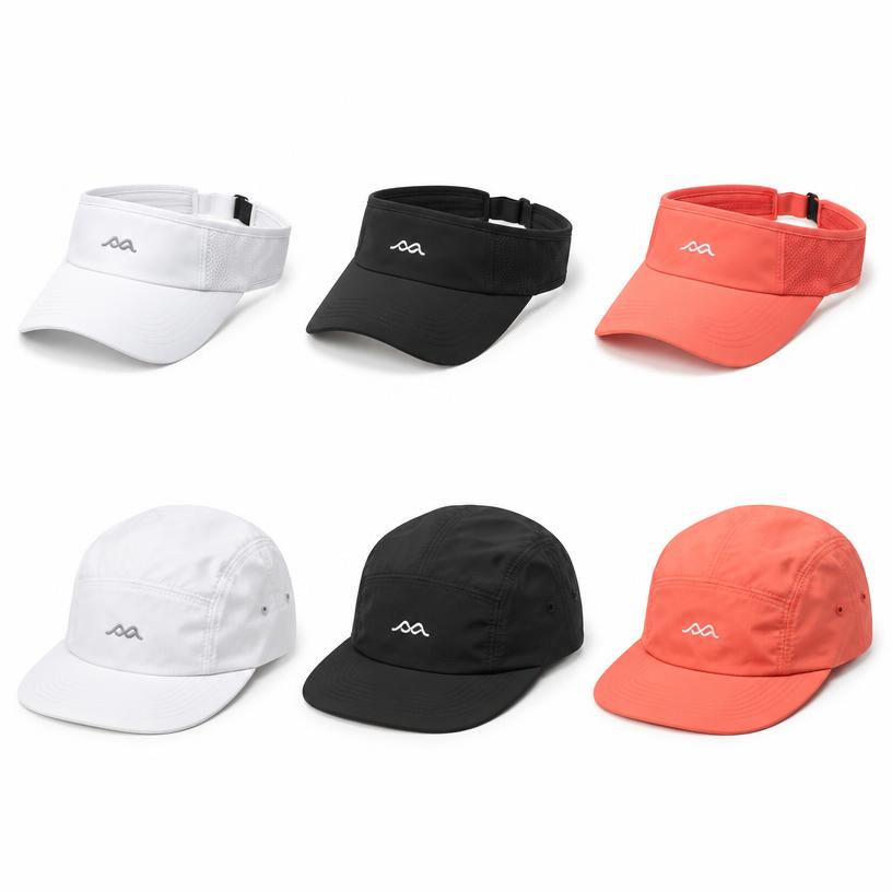 Visors and Camp Caps, Quick-Dry Nylon