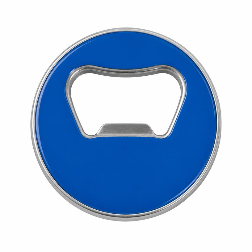 Bottle Opener Magnets, Steel + Epoxy Dome