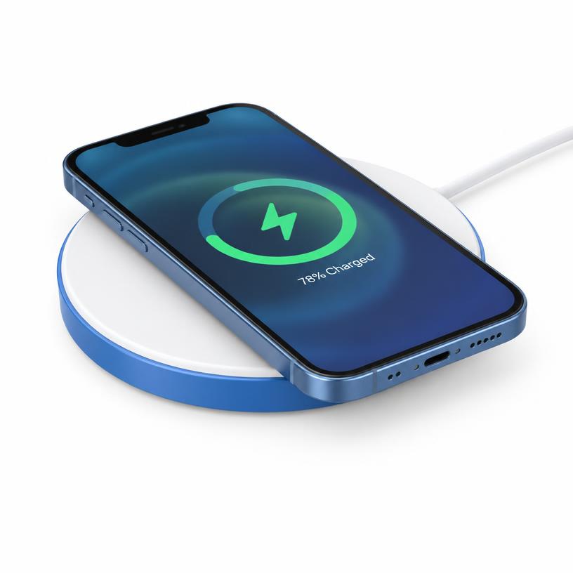 Wireless Charging Pad, ABS + Silicone