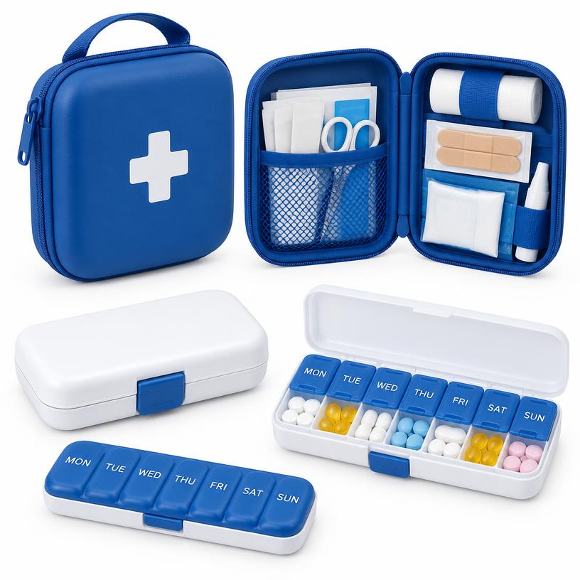 First Aid Kits and Pill Cases, EVA Case, ABS