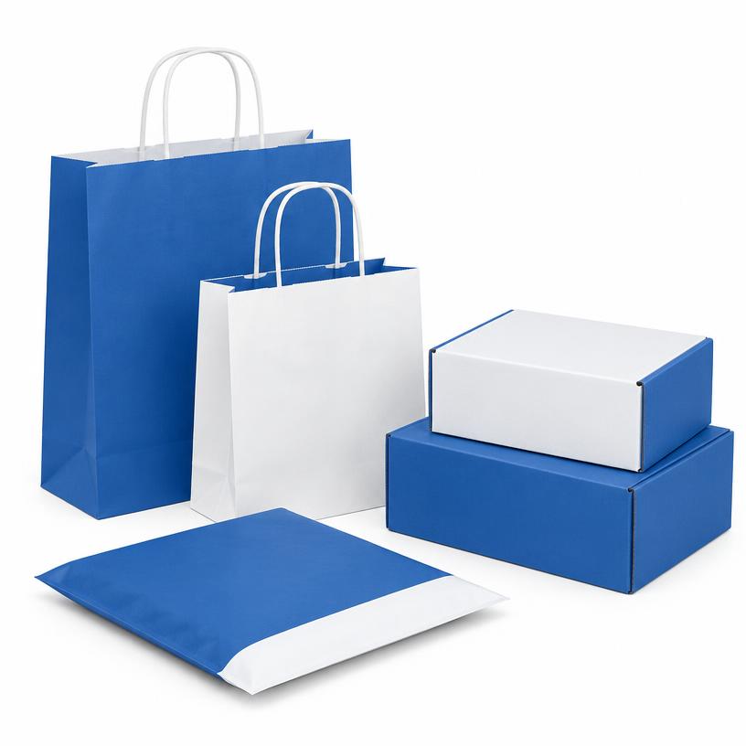 Custom Packaging, Kraft Paper, Corrugated, Poly