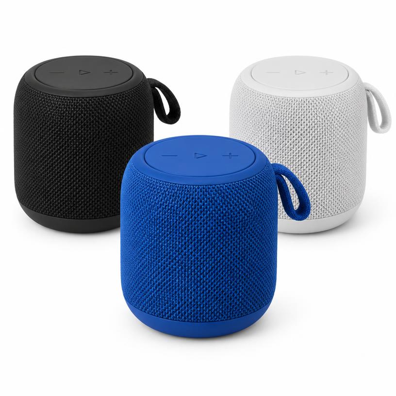 Bluetooth Speaker, Fabric + ABS, Bluetooth 5.3
