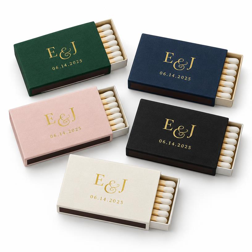 Custom Matchboxes, Paperboard, Safety Matches